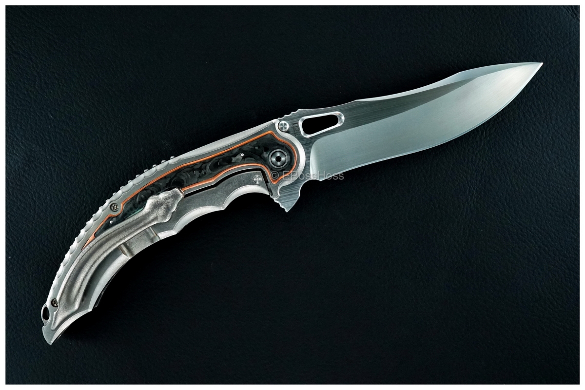 Korth Cutlery Custom Deluxe Reptile Flipper