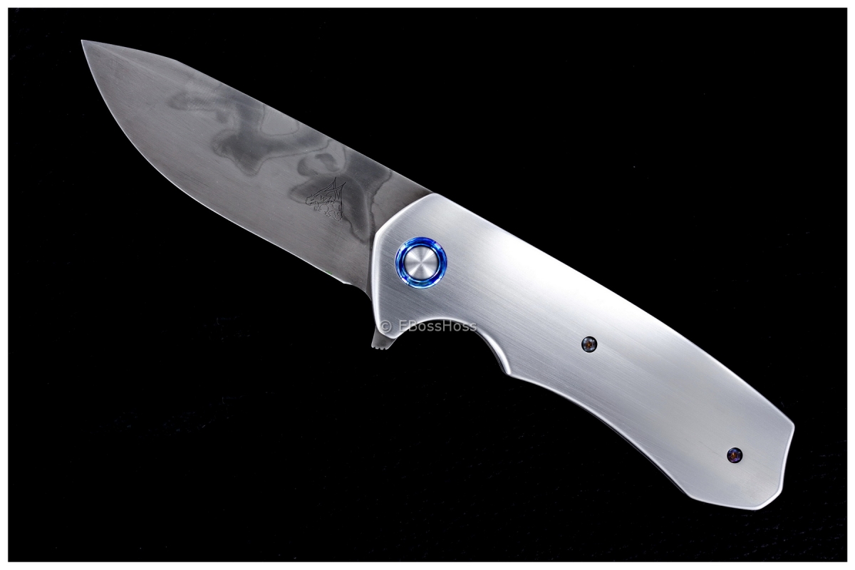 WR Bladeworks Custom Typhon Flipper with 416 Stainless Handles
