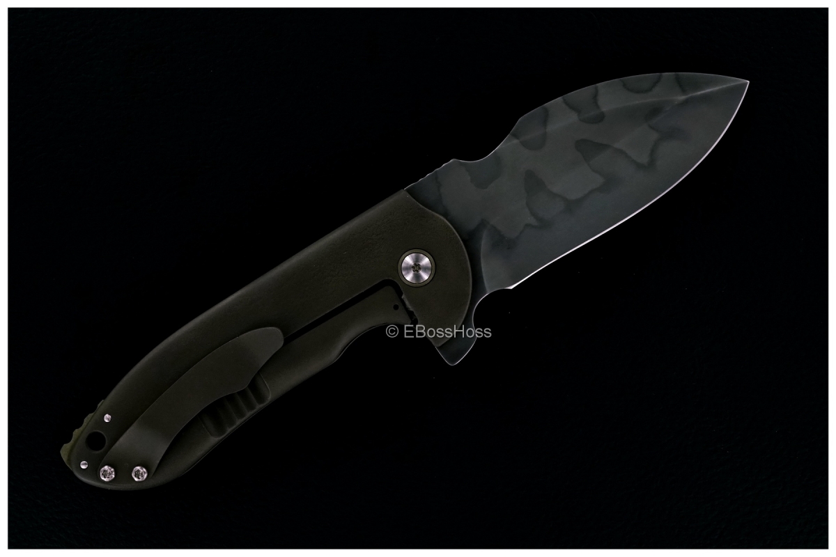 Michael Burch (Burchtree Bladeworks) Custom Genesis Framelock Flipper