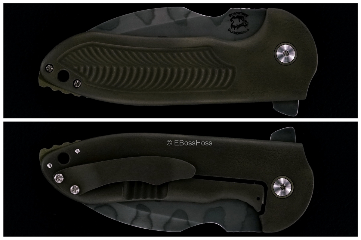 Michael Burch (Burchtree Bladeworks) Custom Genesis Framelock Flipper