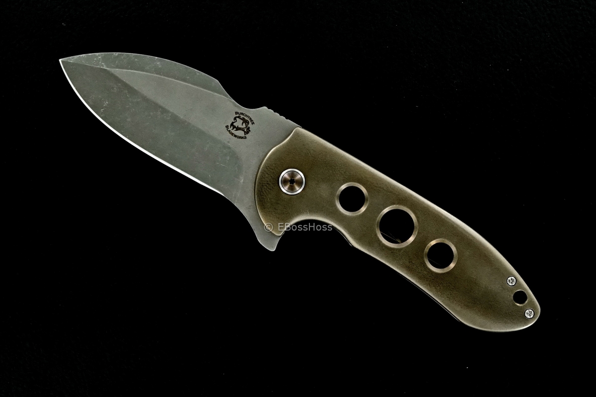Michael Burch Custom Genesis Framelock Flipper