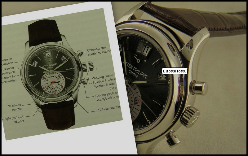 Patek Phillipe 5960P Platinum Chronograph Annual Calendar