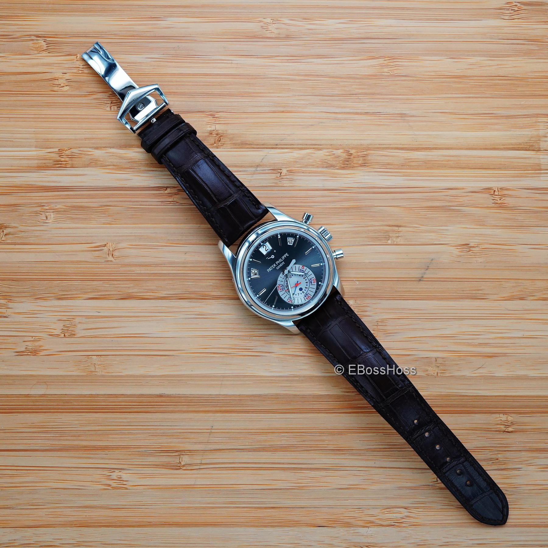 Patek Phillipe 5960P Platinum Chronograph Annual Calendar