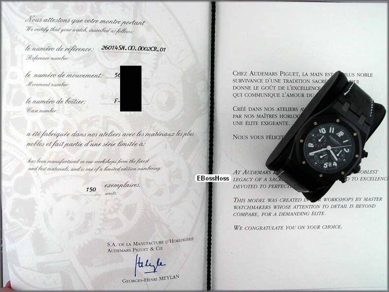 AP Royal Oak La Boutique PVD