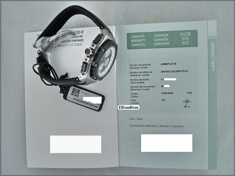 AP Royal Oak Offshore Barrichello II (Titanium/Ceramic)