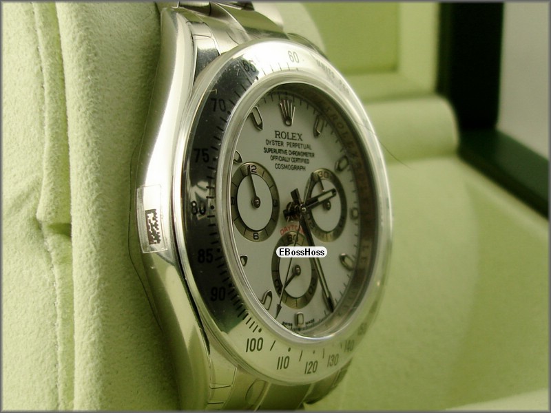 Rolex Oyster Cosmograph Daytona (SS; White)
