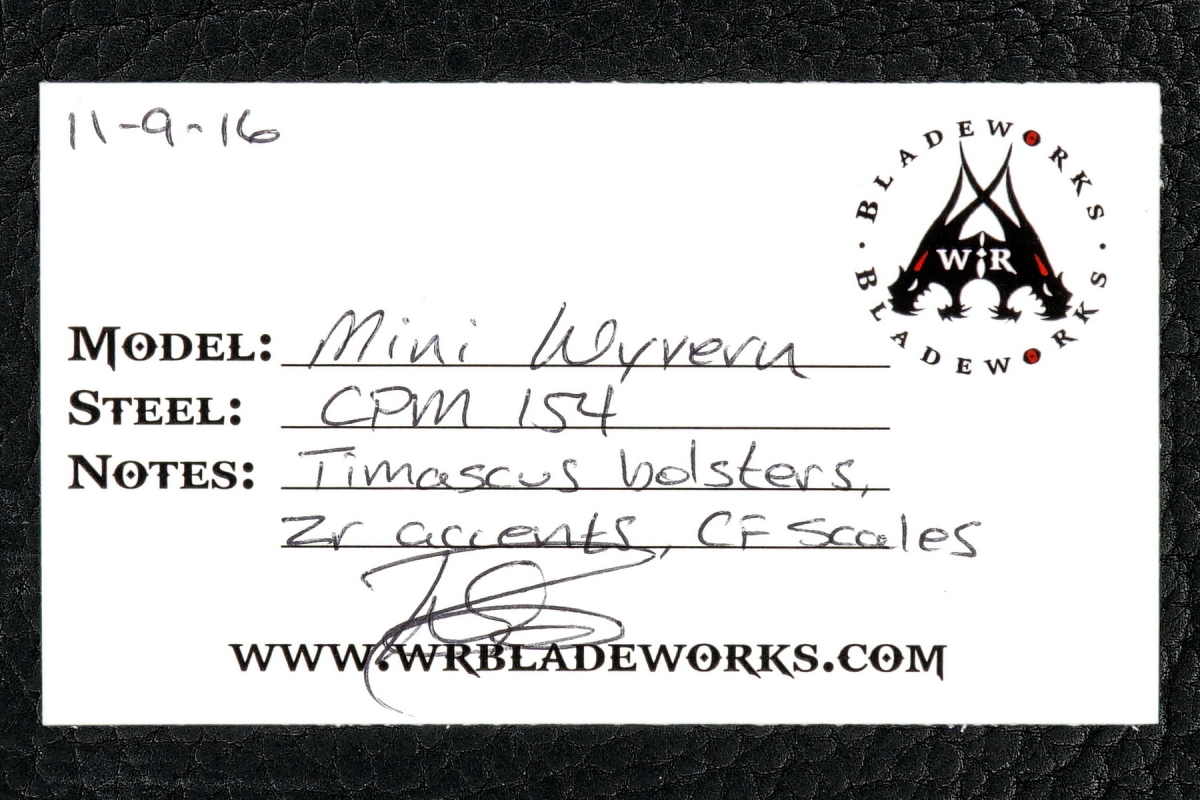 WR Bladeworks (Walter Randolph) Custom Deluxe Mini Wyvern Flipper