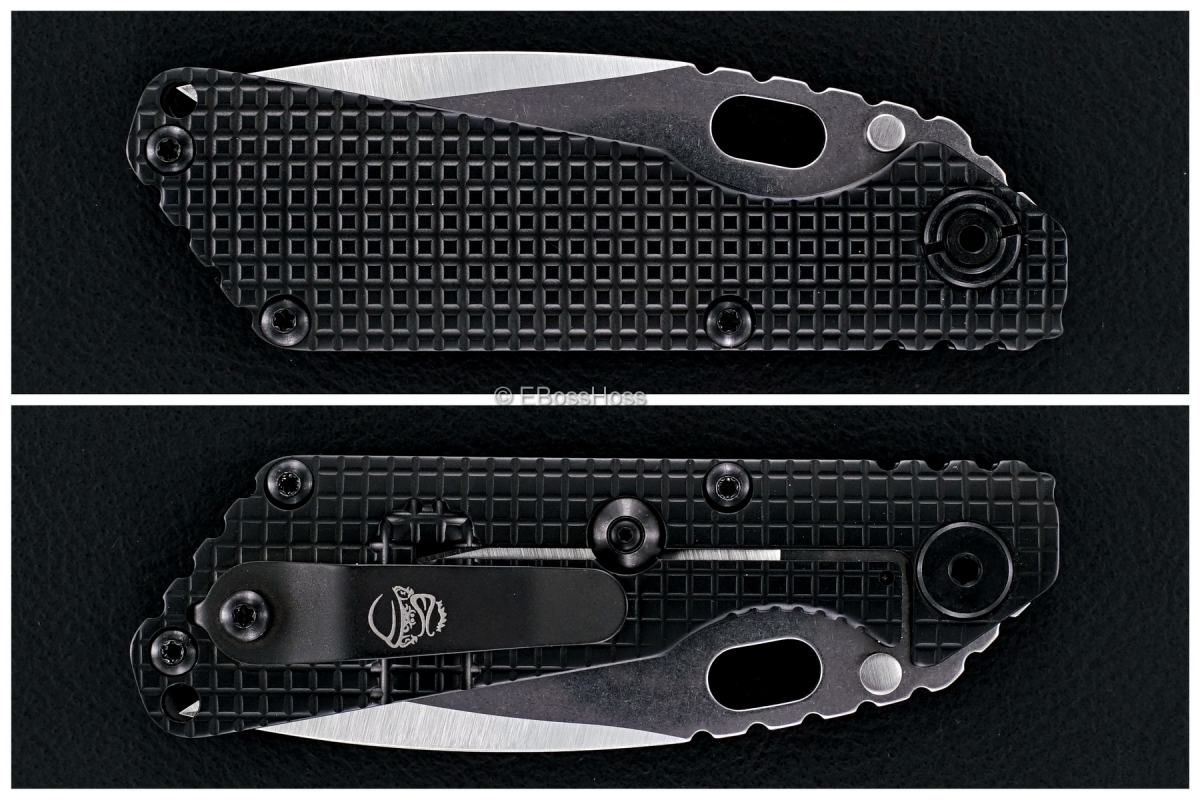 Mick Strider Custom Nightmare Tanto SnG Tanto w/Black Titanium FRAG Handles