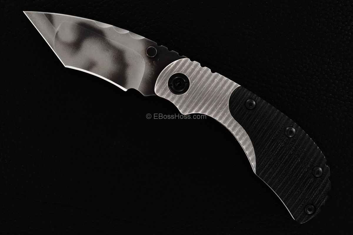 Mick Strider Custom (MSC) Bolstered Nightmare Recurve Tanto RCC Flicker