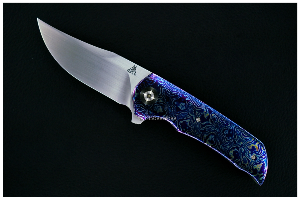 Walter Randolph (WR Bladeworks) Custom Deluxe Mini Wyvern Flipper