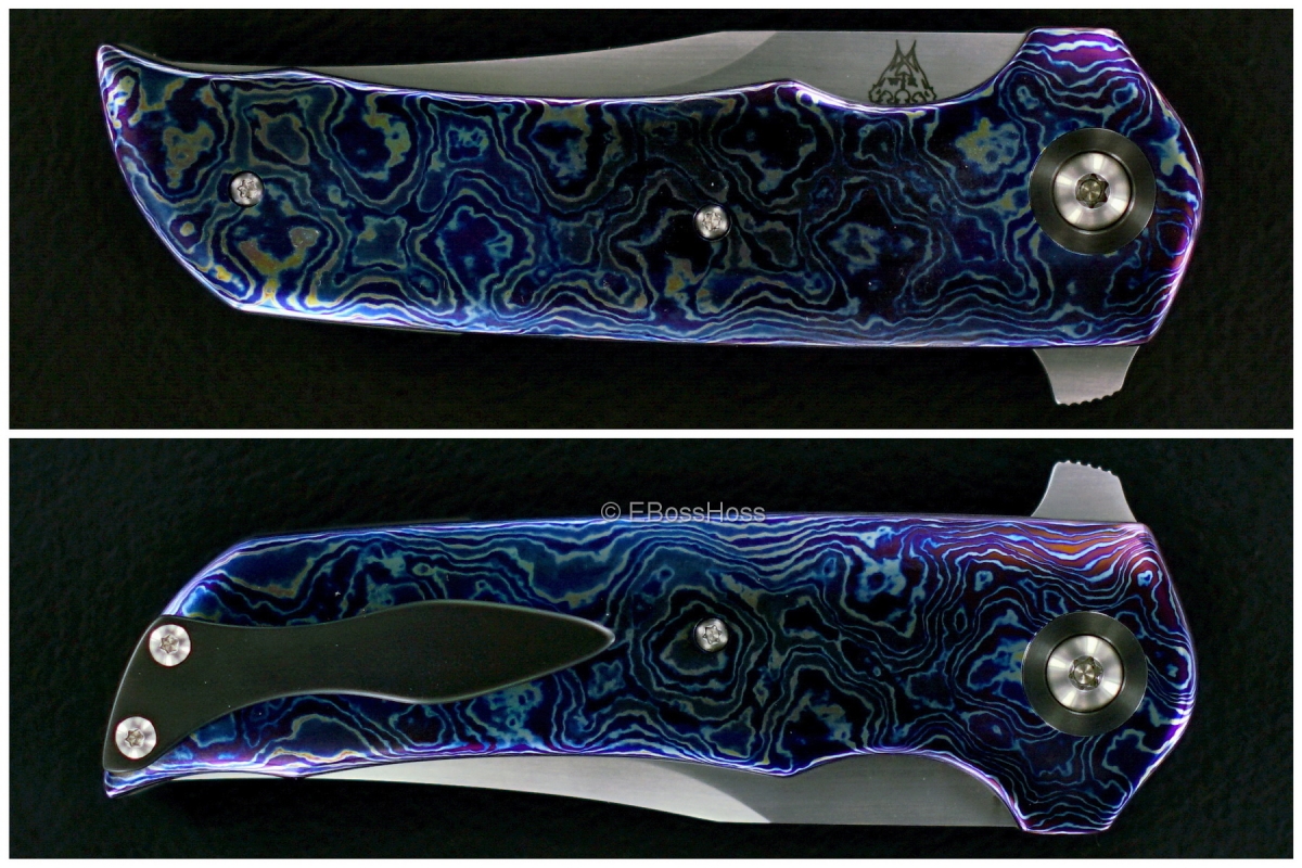 Walter Randolph (WR Bladeworks) Custom Deluxe Mini Wyvern Flipper