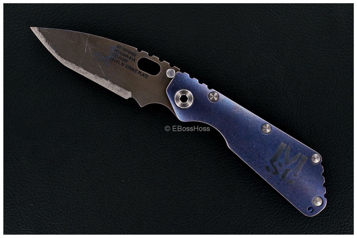 Mick Strider - Jeremy Horton-ground Strike Plate Beta-Ti Tanto SMF