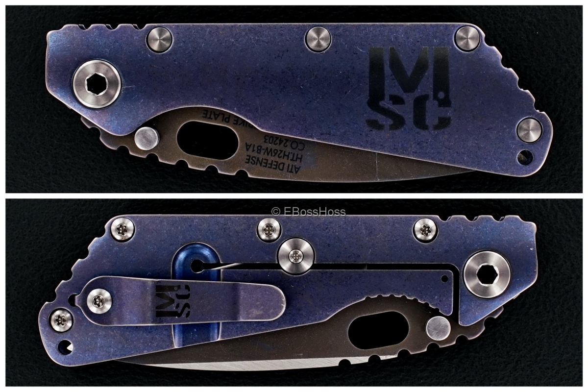 Mick Strider - Jeremy Horton-ground Strike Plate Beta-Ti Tanto SMF