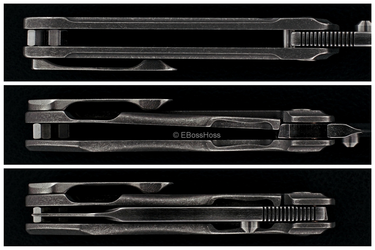 JB Stout Custom Levaithan Framelock Flicker