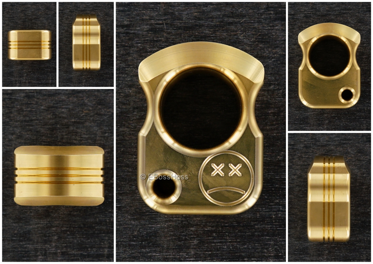 Andy Frankart One Inch Brass SFK with Racing Stripes