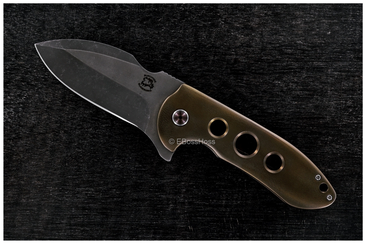 Michael Burch Custom Genesis Framelock Flipper
