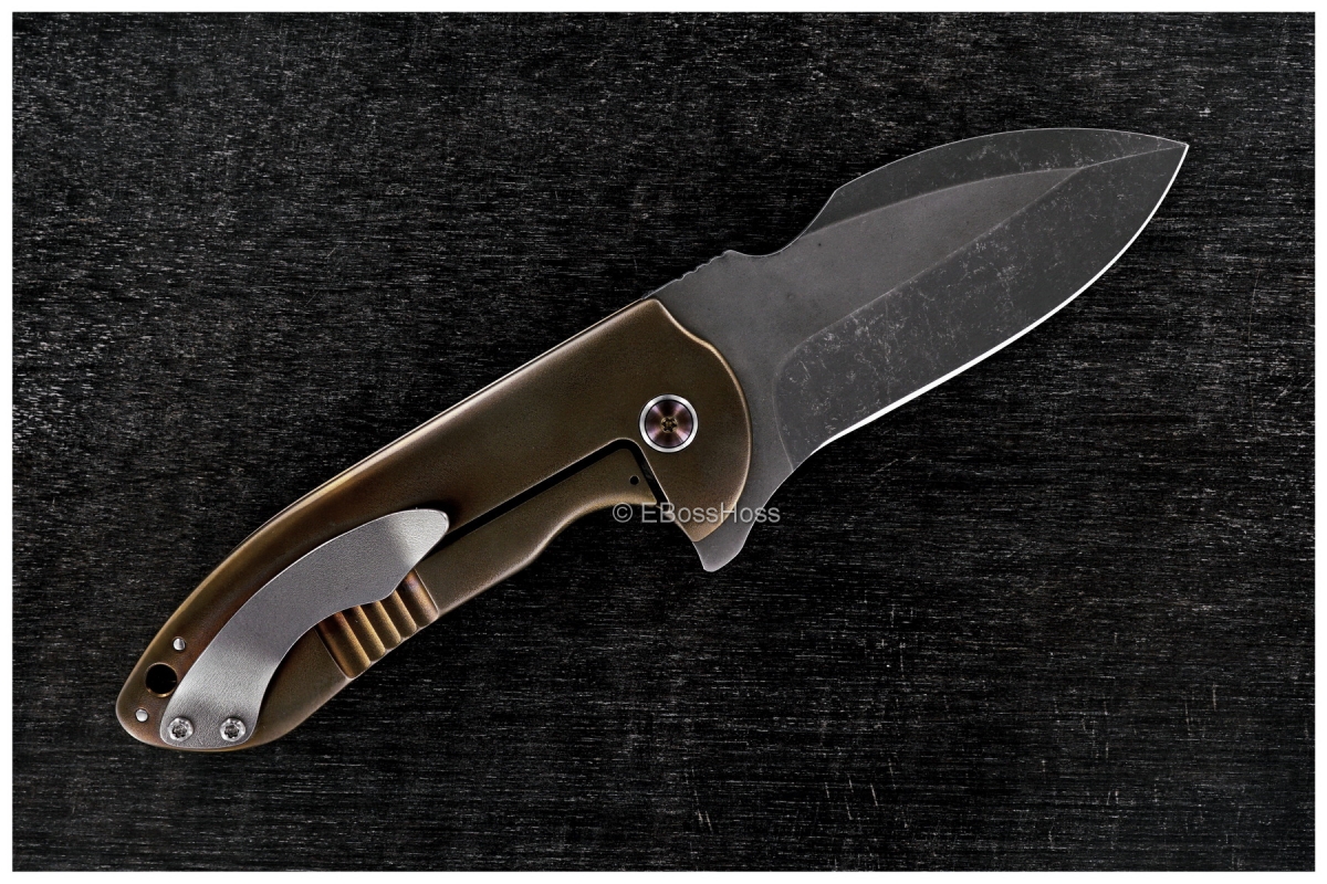 Michael Burch Custom Genesis Framelock Flipper