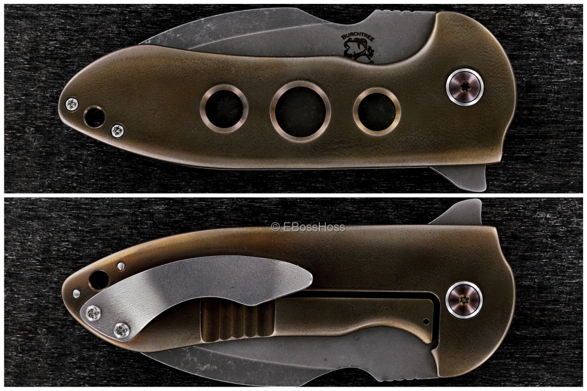 Michael Burch Custom Genesis Framelock Flipper