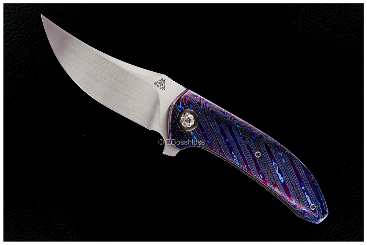 Walter Randolph (WR Bladeworks) Custom Very Deluxe Mini Persian Flipper