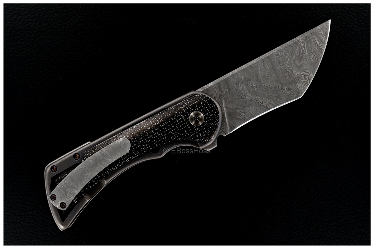 Rick Barrett Custom Tanto Honor Flipper
