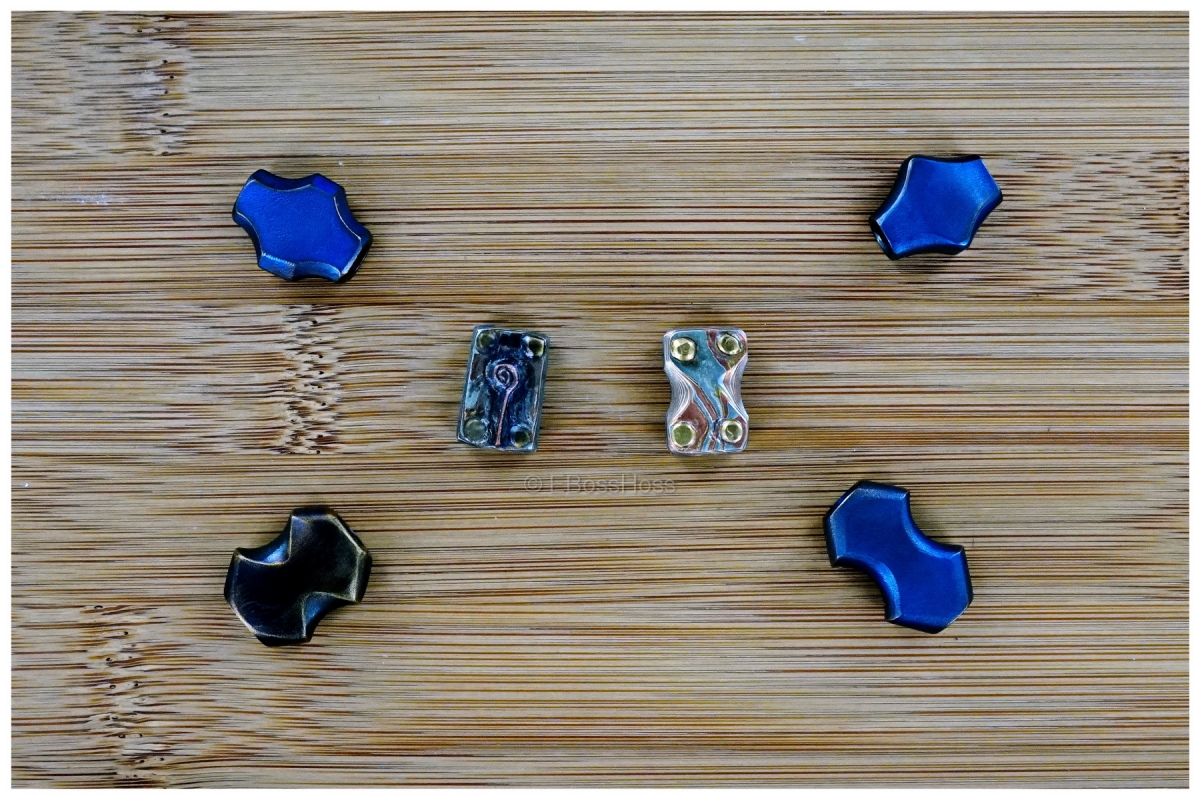 Rick Lala (Korth) Hand-ground Titanium Beads