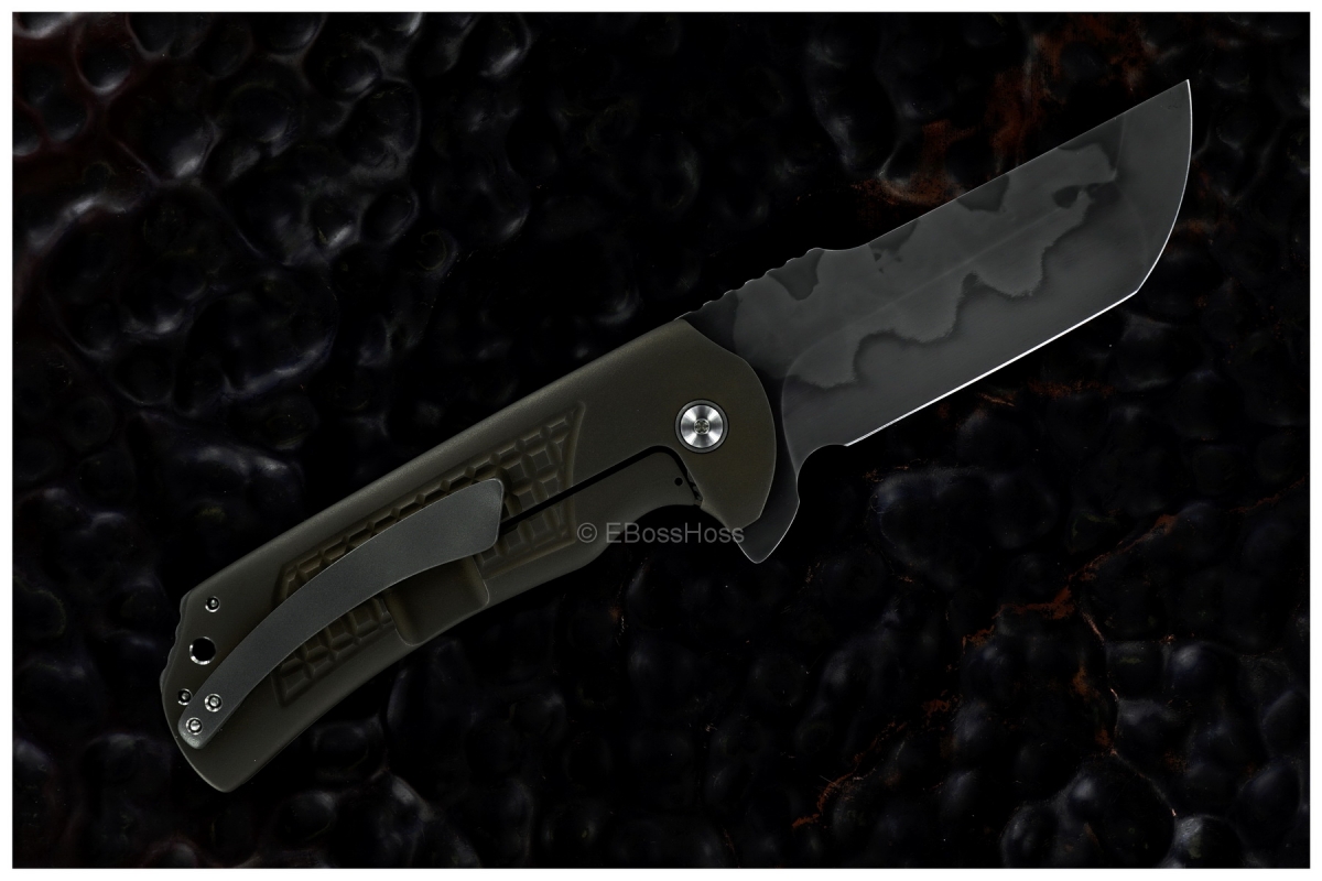 Michael Burch Custom MM Tanto Flipper