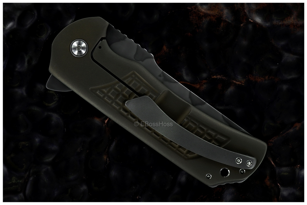 Michael Burch Custom MM Tanto Flipper