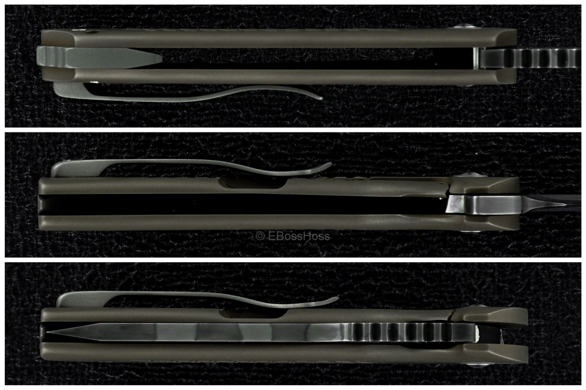 Michael Burch Custom MM Tanto Flipper