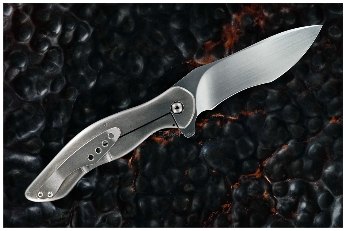 Gerry McGinnis Custom Black & Blue Peligro R Flipper