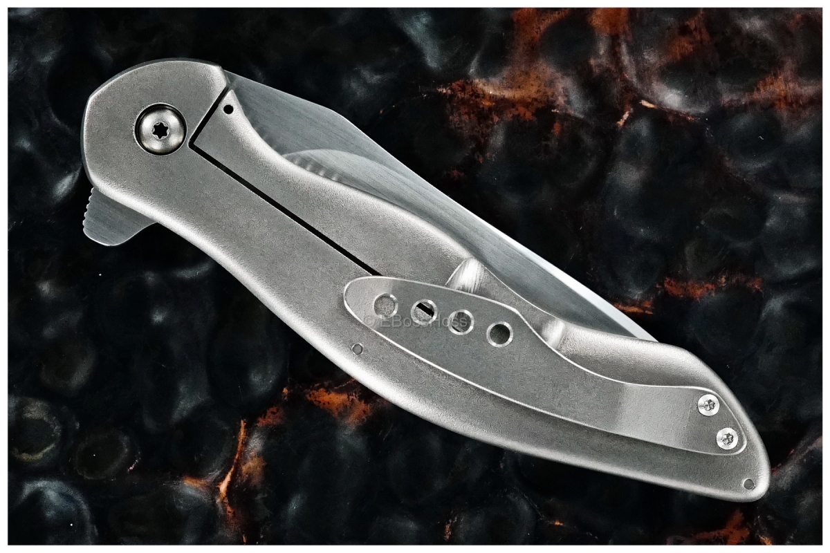 Gerry McGinnis Custom Black & Blue Peligro R Flipper