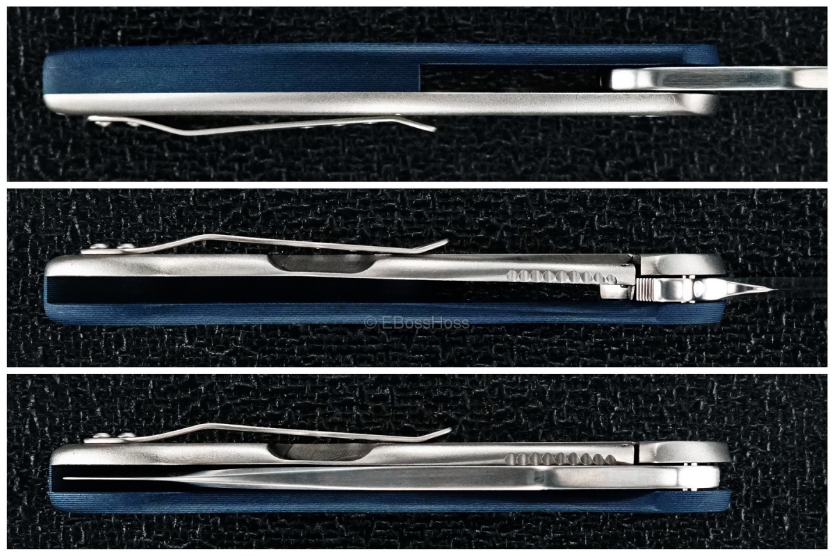 Gerry McGinnis Custom Black & Blue Peligro R Flipper