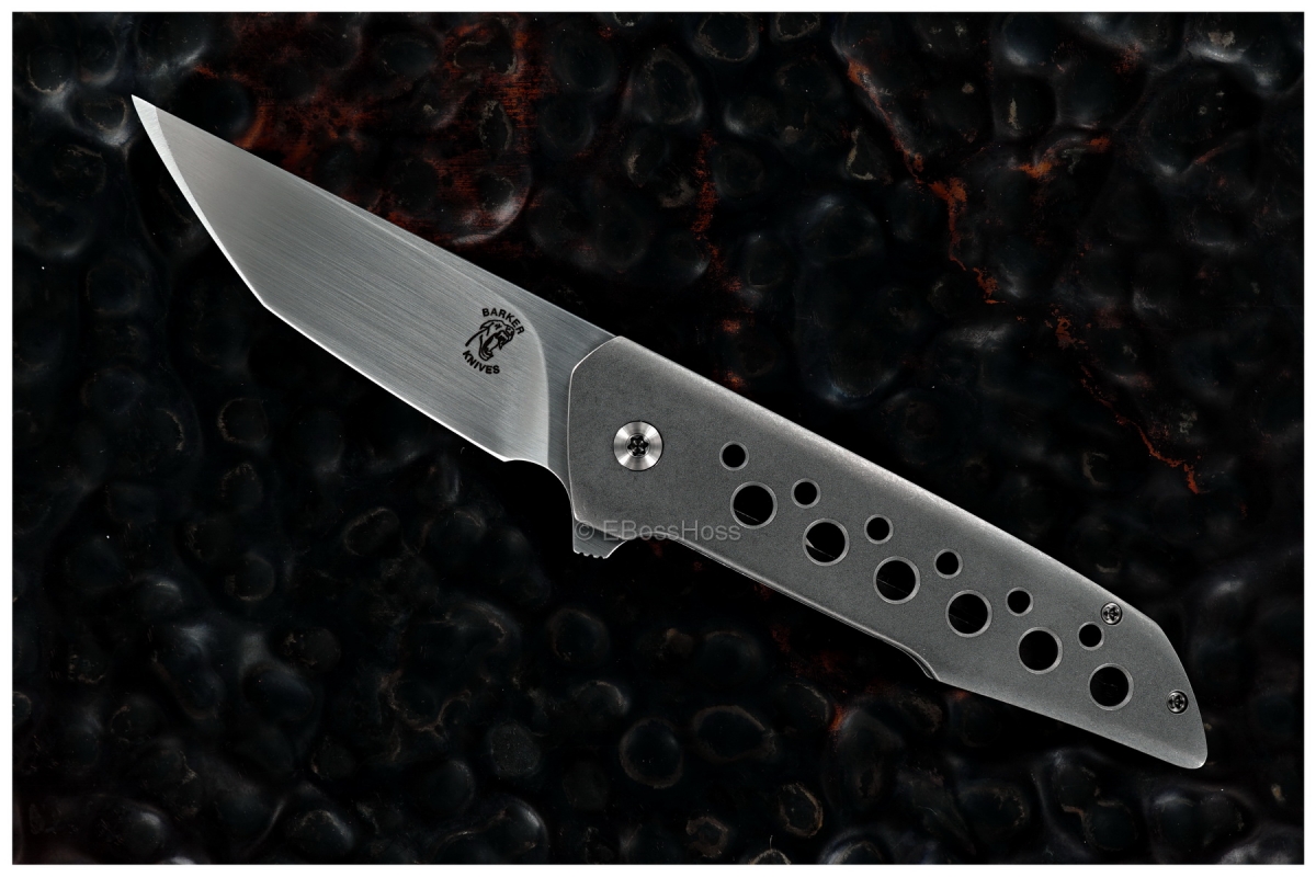 John Barker Custom Hachidori Tanto Flipper