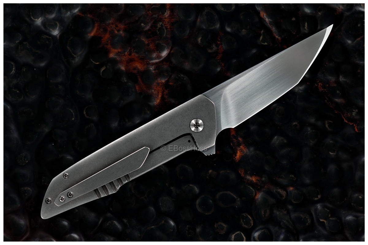 John Barker Custom Hachidori Tanto Flipper