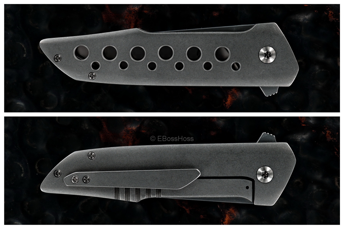 John Barker Custom Hachidori Tanto Flipper