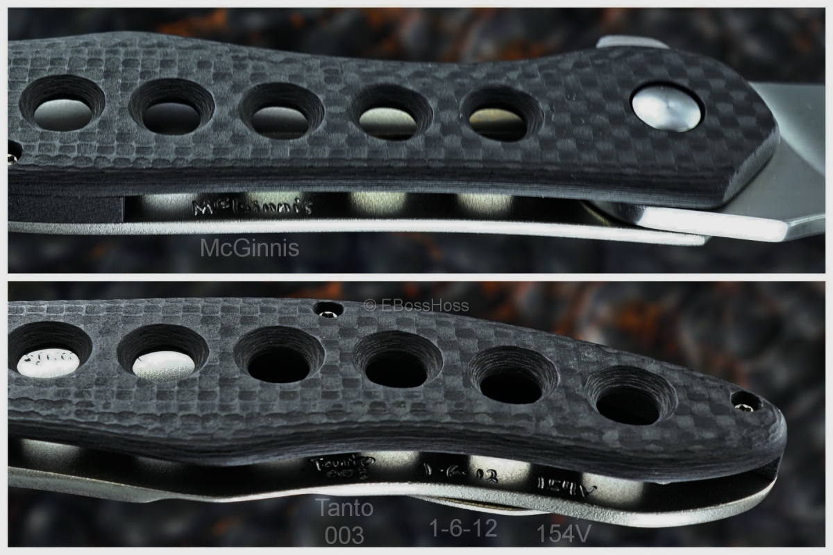 Gerry McGinnis Custom Tanto Flipper