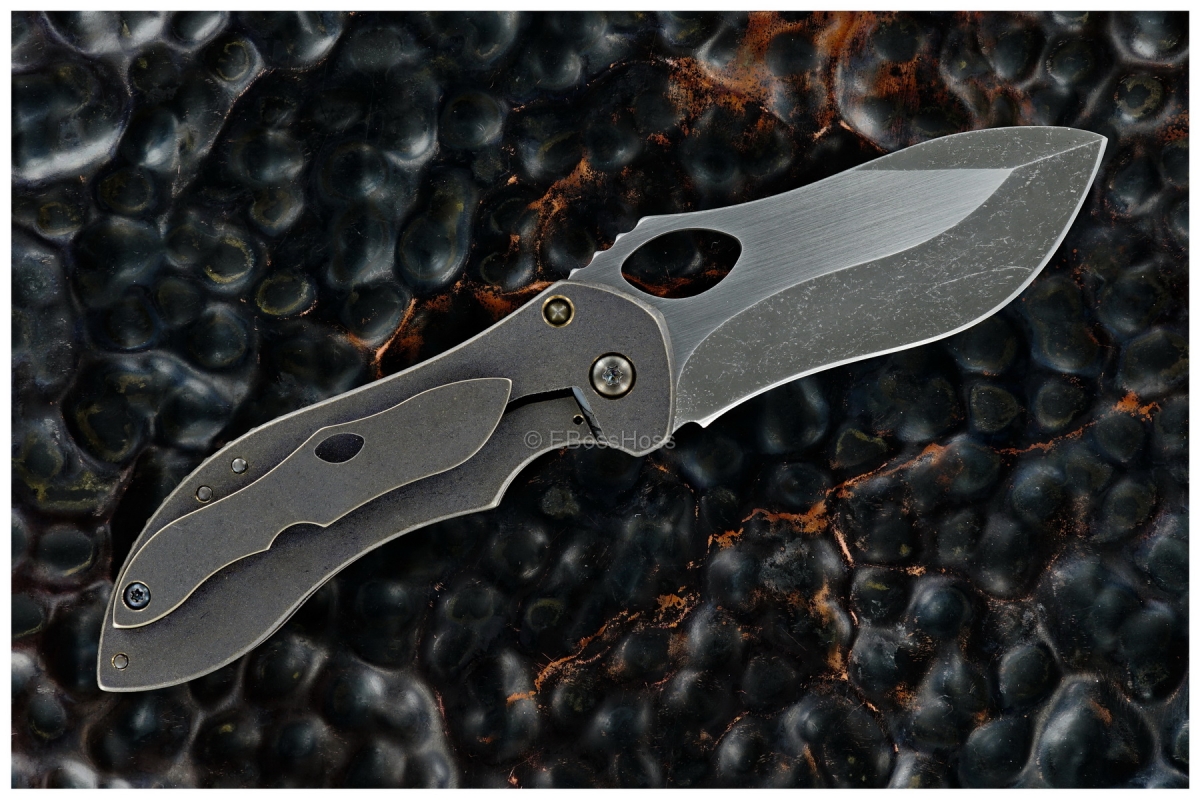 Neil Blackwood Custom Mini Skirmish Framelock