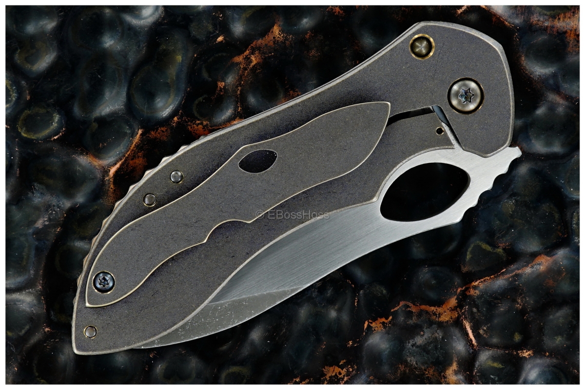 Neil Blackwood Custom Mini Skirmish Framelock