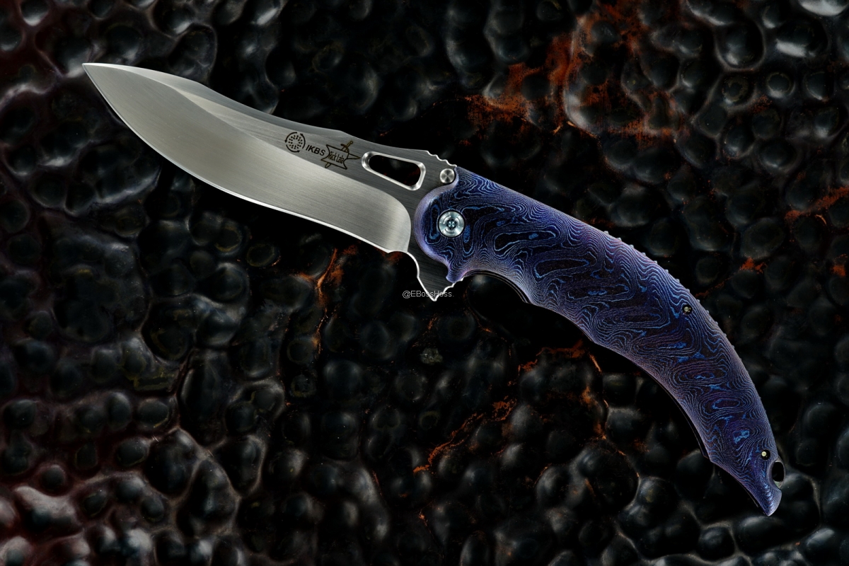 Rick Lala (Korth Cutlery) Custom Deluxe Reptile Flipper