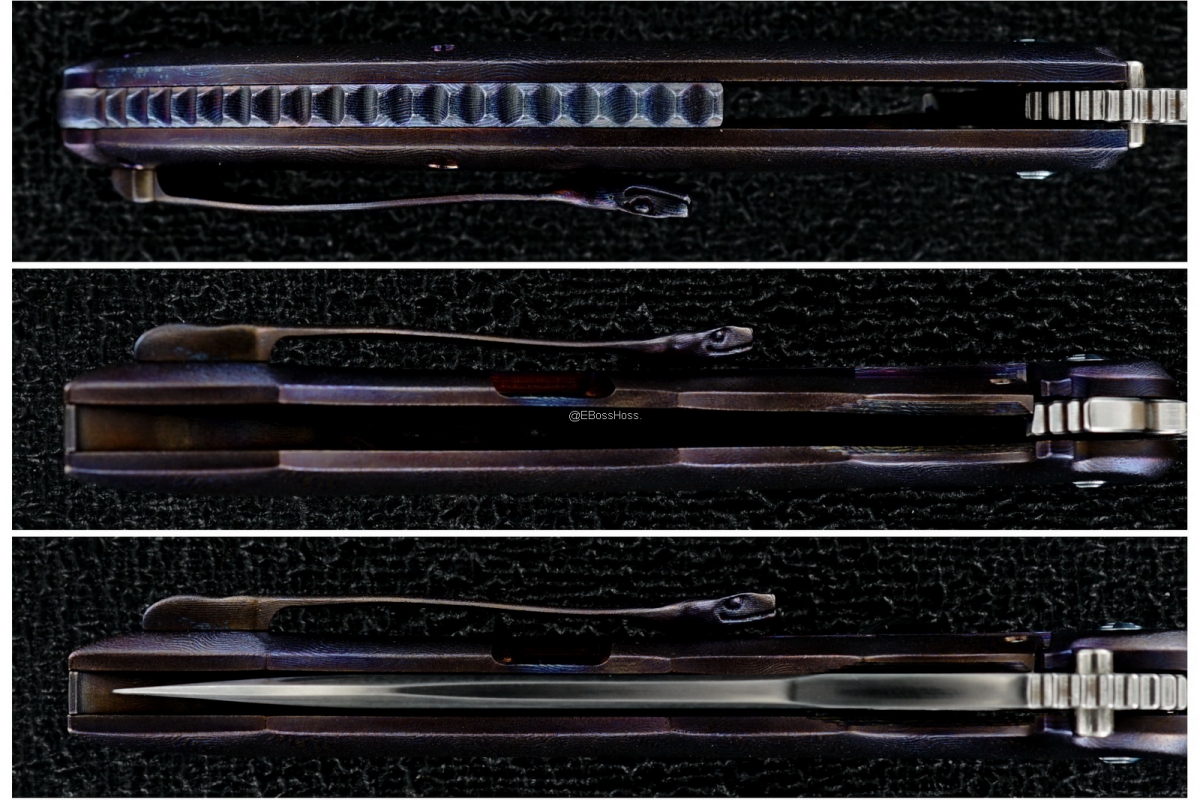 Rick Lala (Korth Cutlery) Custom Deluxe Reptile Flipper