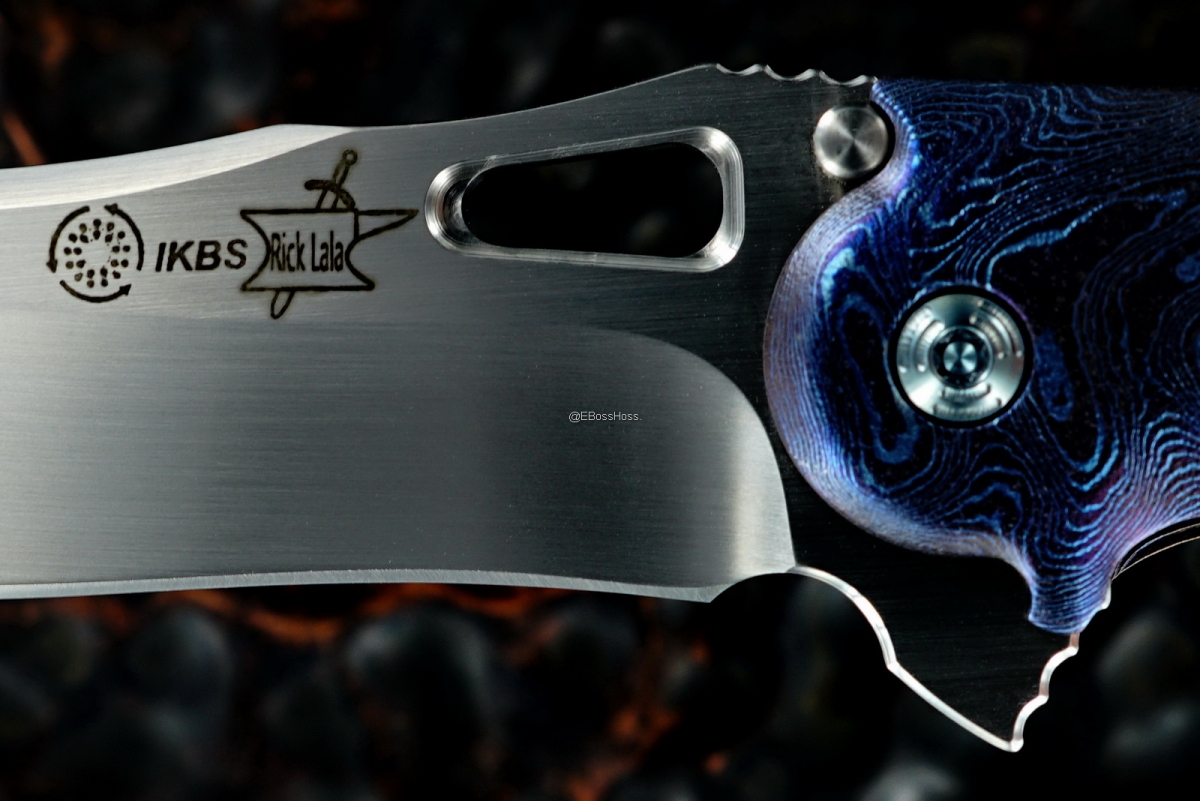 Rick Lala (Korth Cutlery) Custom Deluxe Reptile Flipper
