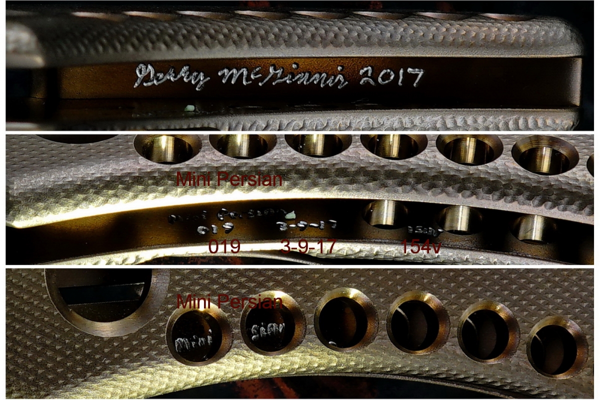 Gerry McGinnis Custom Mini Persian Flipper