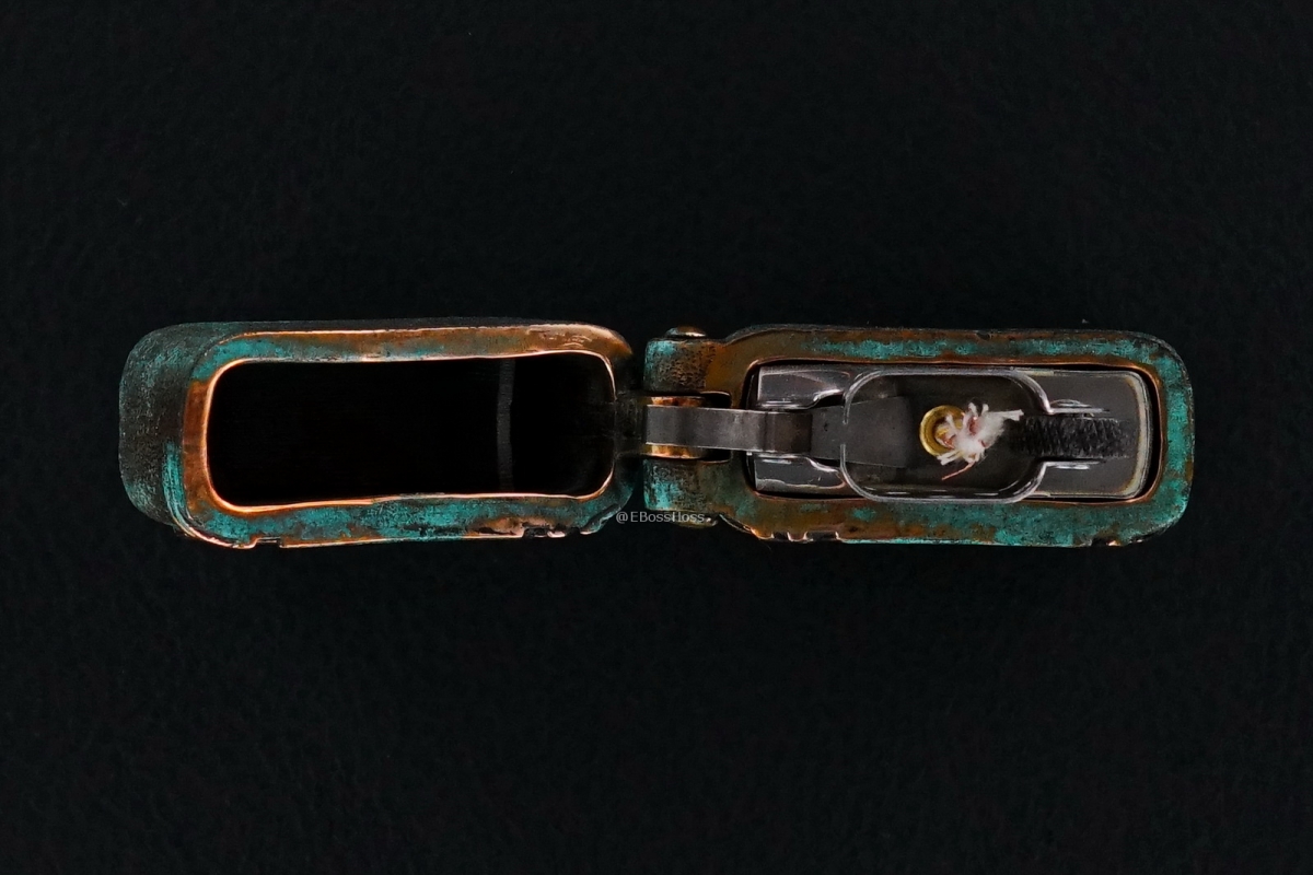 Starlingear Custom Cast Copper Slickster Zippo Lighter