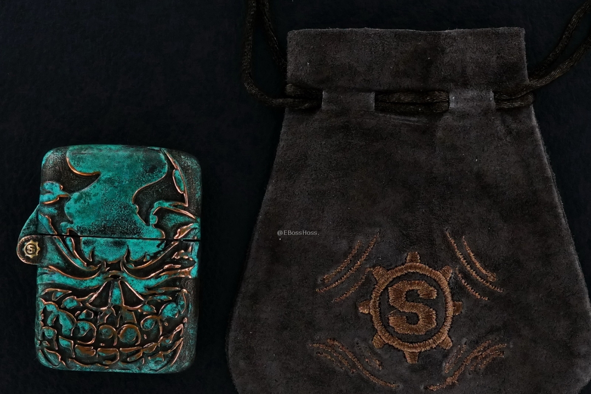 Starlingear Custom Cast Copper Slickster Zippo Lighter