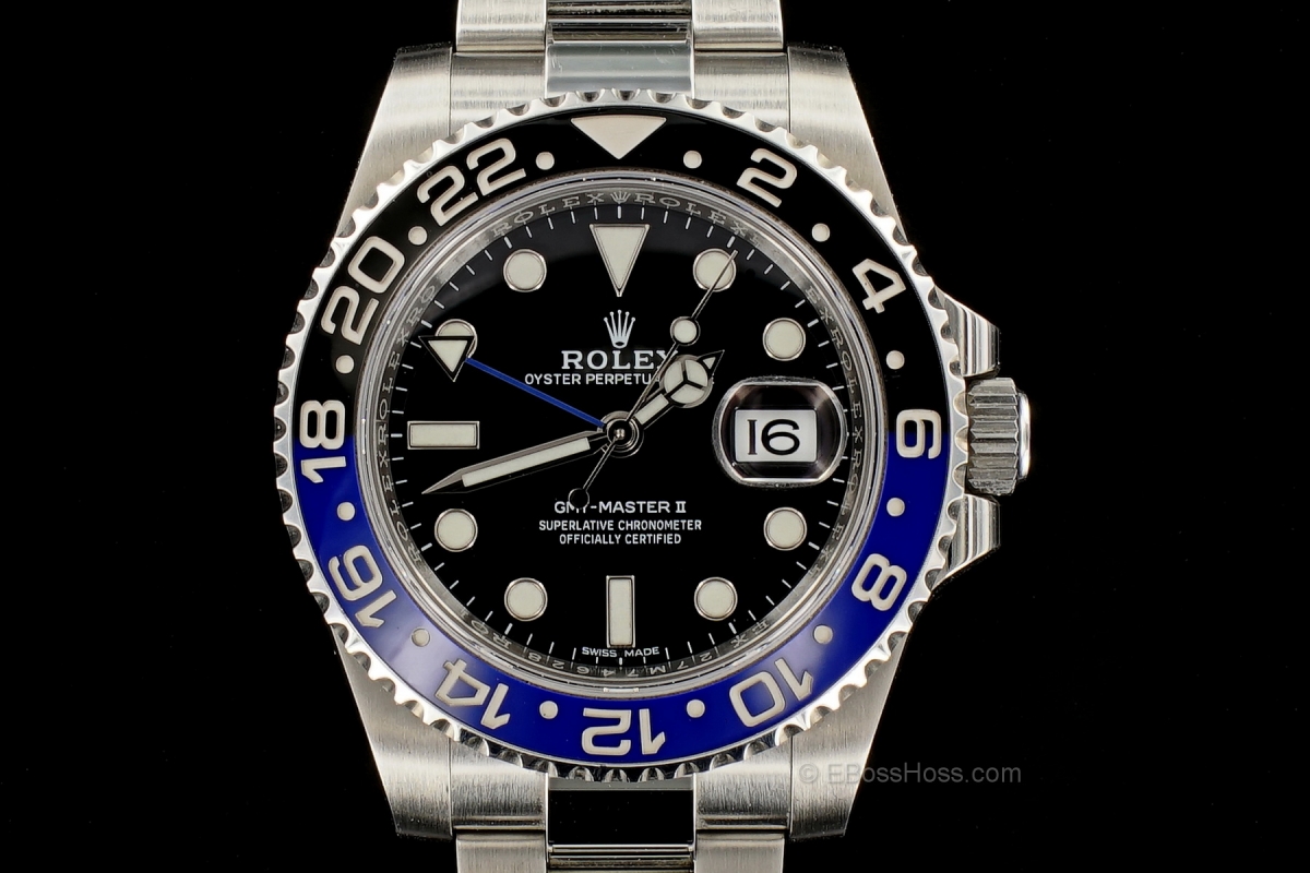 ROLEX GMT Master II 116710 BLNR - Batman