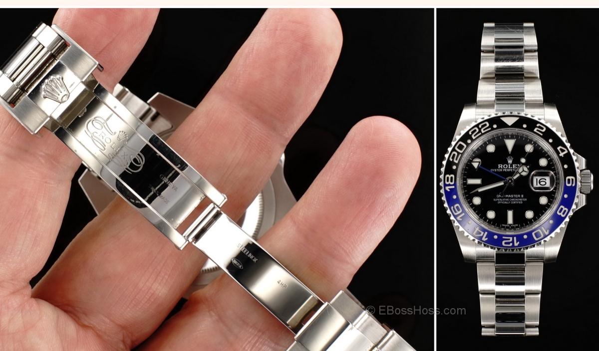 ROLEX GMT Master II 116710 BLNR - Batman