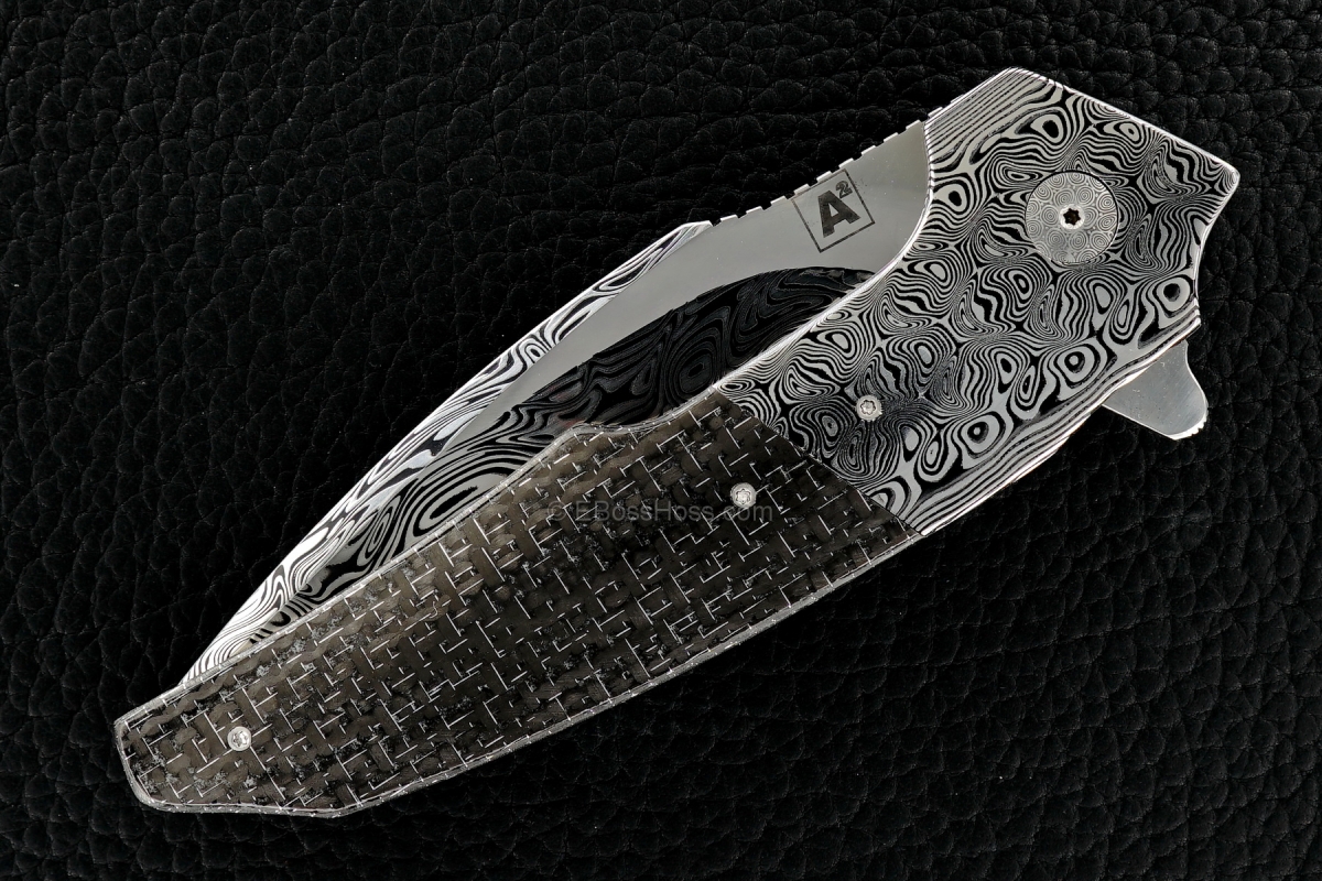 A2 Knives (Andre Thorburn & Andre van Heerden) & Tashi Bharucha Custom A6 Premium Flipper Collaboration
