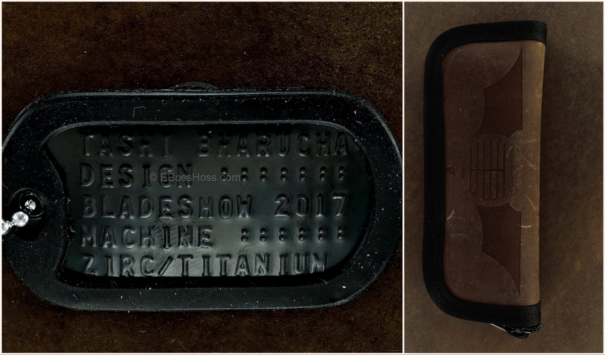 Tashi Bharucha Custom C.R.A.P Machine Framelock Folder