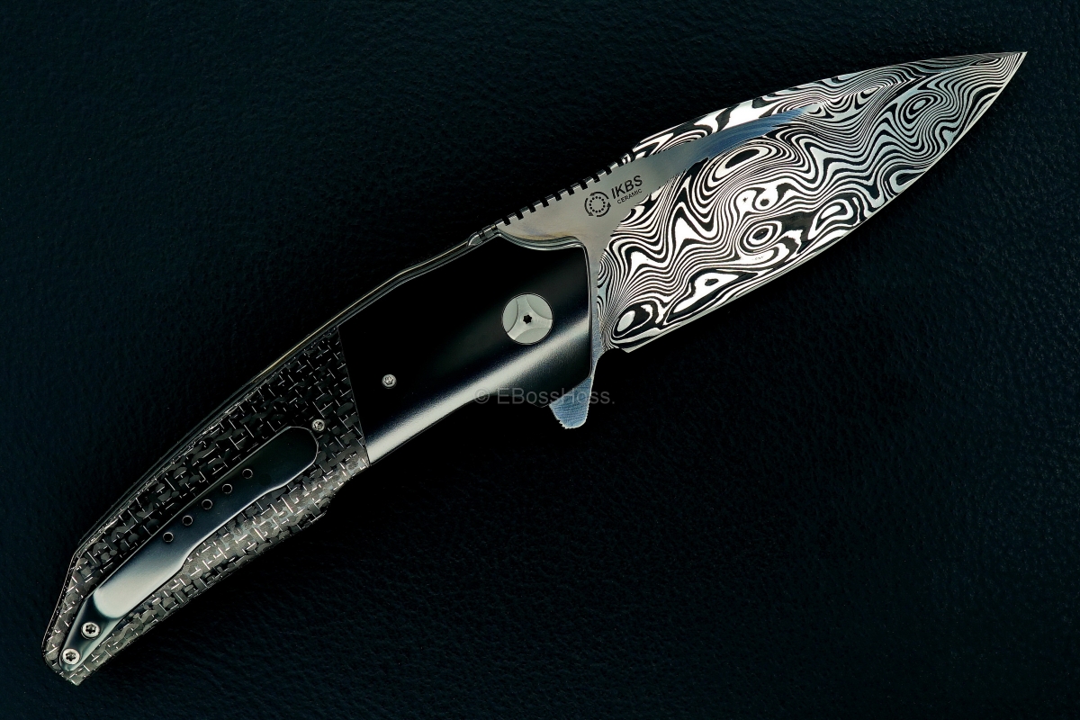 A2 Knives (Thorburn & van Heerden) & Tashi (Bharucha) Custom A6 Premium Flipper