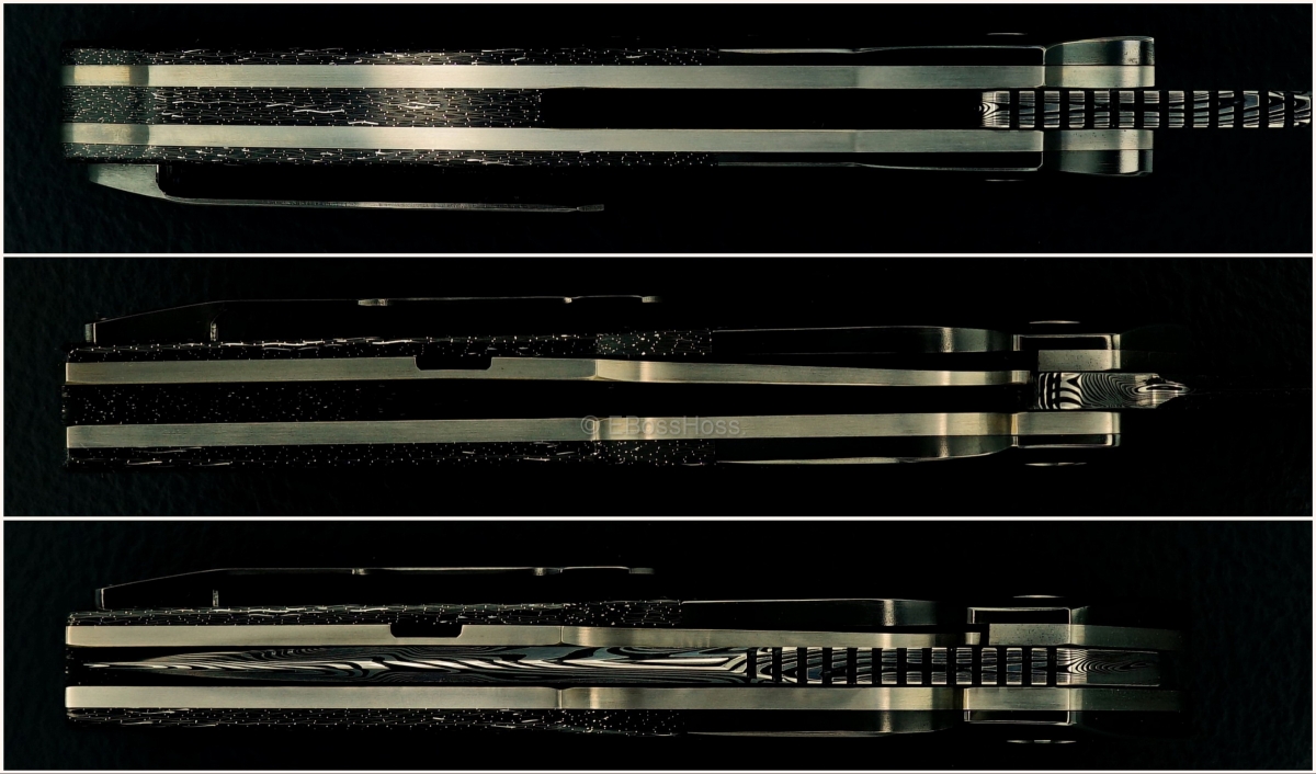 A2 Knives (Thorburn & van Heerden) & Tashi (Bharucha) Custom A6 Premium Flipper