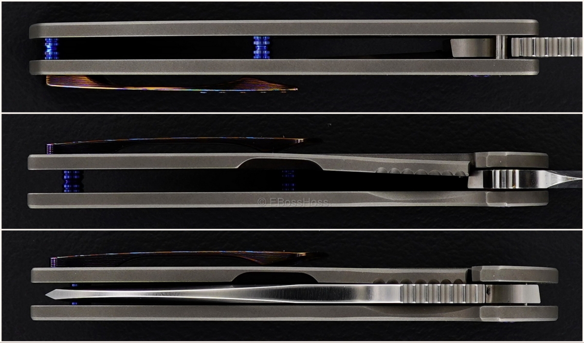 Peter Carey Custom Cayman Tanto Flipper